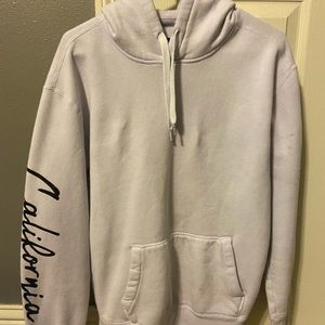 White Hollister Hoodie